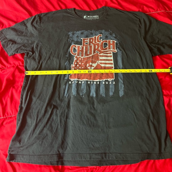 Eric Church Round Here Buzz Concert Tour Mens Top Tee Shirt Graphic 3XL - Picture 3 of 8